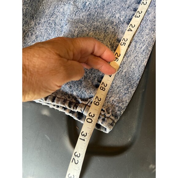 Sasson Modern Basics Acid Wash 80’s Mom Jeans Super High Waist Size 26W Women’s - Picture 10 of 10